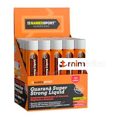 GUARANA SUPER STRONG 20VIALES. NAMED SPORT