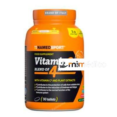 VITAMINA C 4 NATURAL BLEND 90COMP. NAMED SPORT