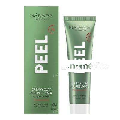 PEEL MASCARILLA EXFOLIANTE ARCILLA AHA 60ML.  MADARA