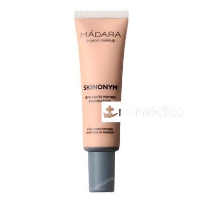 SKINONYM BASE MAQUILLAJE SEMIMATE ROSE IVORY 30ML MADARA