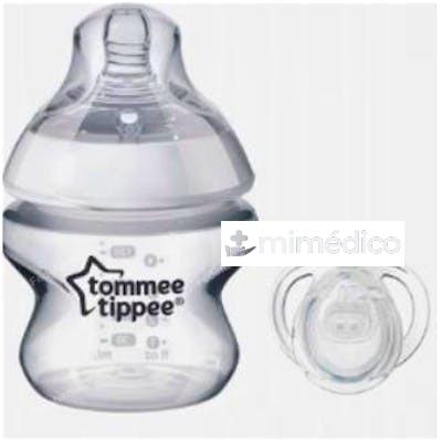 TOMMEE TIPPEE BIBERON 150 ML +CHUPETE 0-2M TOMMEE TIPPEE