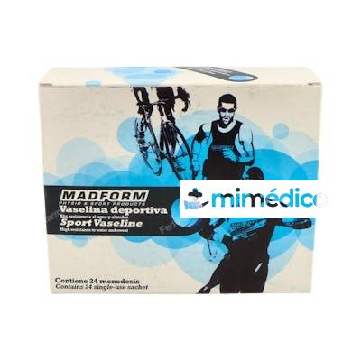 MADFORM VASELINA DEPORTIVA CAJA 24 MONODOSIS MADFORM