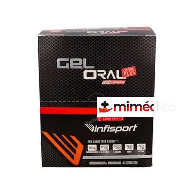 INFISPORT GEL ORAL COLA 50GR CAFEINA 1500MG 18UN INFISPORT