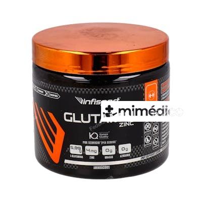 INFISPORT GLUTAMIN + ZN 300GR POLVO INFISPORT