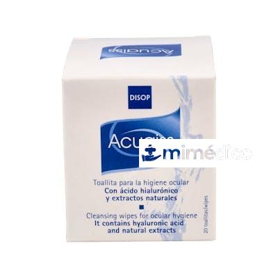 TOALLITAS ACCUOSIS TOALLITAS OCULARES 20UN DISOP