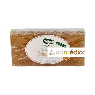 JABON HENO GLIC 3 PASTILLAS 125GR HENO DE PRAVIA