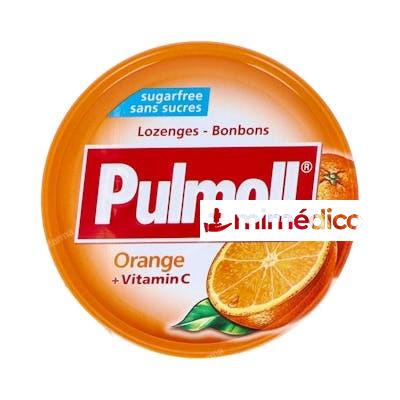 PULMOLL CAJITA NARANJA SIN AZUCAR 45GR PULMOLL