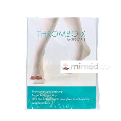 SIGVARIS MEDIA LARGA TROMBOX CCL1 L/L BLANCO SIGVARIS