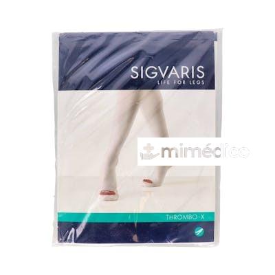 SIGVARIS MEDIA CORTA TROMBOX CCL1 L/L BLANCO SIGVARIS
