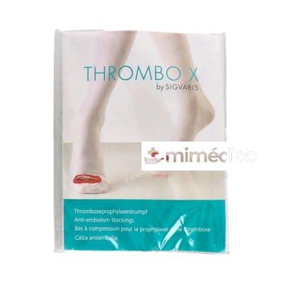 SIGVARIS MEDIA LARGA TROMBOX CCL1 T/XXL BLANCO SIGVARIS