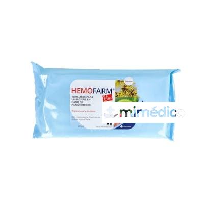 HEMOFARM PLUS HEMORROIDES 40TOALLITAS FAES FARMA