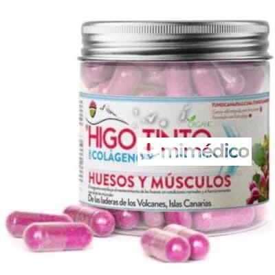 HIGO TINTO CON COLAGENO Y MAGNESIO 90CAP. TUNO CANARIO