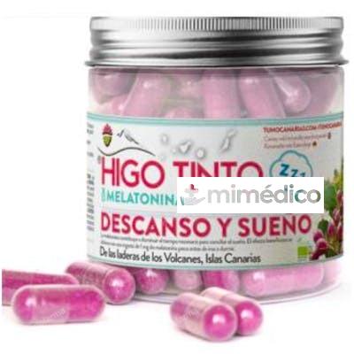HIGO TINTO CON MELATONINA 90CAP. TUNO CANARIO