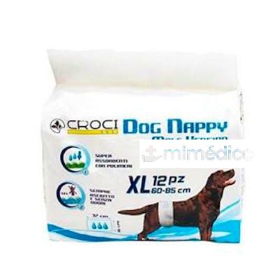 DOG NAPPY PAÑAL PARA PERRO MACHO XL 60-85CM 12UDS NAYECO VET