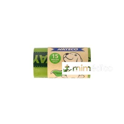 ROLLO DE 15 BOLSAS HIGIENICAS AROMA LAVANDA UMV 20 NAYECO VET