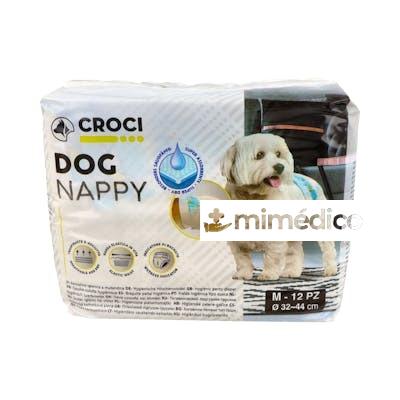 PAÑAL DOG NAPPY MEDIANO 12UN NAYECO VET