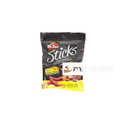 STICKS CHEDDAR Y PANCETA 1 BOLSA 50GR DR. ZOO