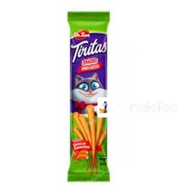 TIRITAS COCTEL DE GAMBAS 108 BOLSAS 40GR DR. ZOO