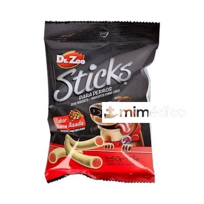 STICKS CARNE ASADA 1 BOLSA 50GR DR. ZOO