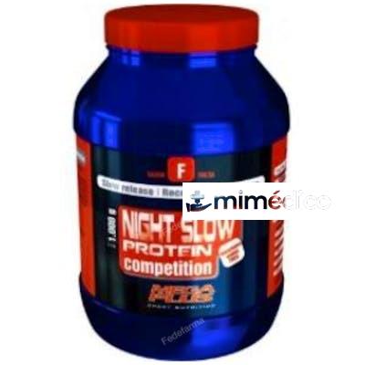 NIGHT SLOW PROTEIN COMPETITION SABOR FRESA 1KG. MEGA PLUS
