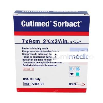 APOSITO CUTIMED SORBACT EST 7X9CM 5UN BSN MEDICAL