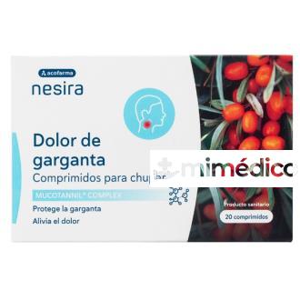 NESIRA DOLOR DE GARGANTA 20COMP PARA CHUPAR NESIRA