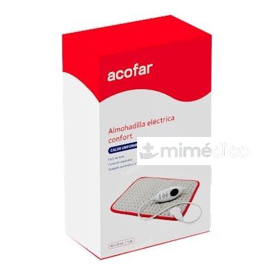 ALMOHADILLA ELEC CONFORT 42X32CM GRIS TEMPOR 90MIN ACOFAR
