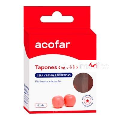 TAPON OIDO CERA 6UN ACOFAR