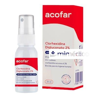 CLORHEXIDINA DIGLUCO 2 SPRAY 25ML ACOFAR