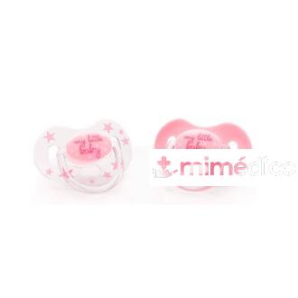 ACOFARBABY CHUPETE LATEX ROSA12M ACOFARBABY