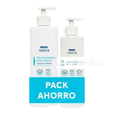 NESIRA PACK AHORRO P/ATOPICAS GEL 750ML +LOC 400ML NESIRA