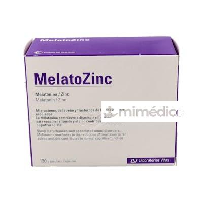 MELATOZINC 1 MG 120 CAPS VIÑAS
