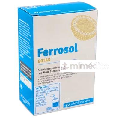 FERROSOL GOTAS 30ML + SOBRES 1,9GR FERROSOL