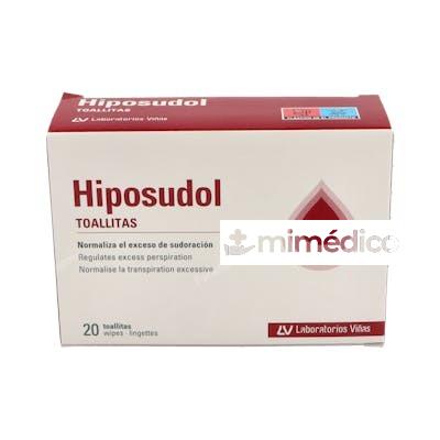 HIPOSUDOL TOALLITAS 20 SOBRES HIPOSUDOL