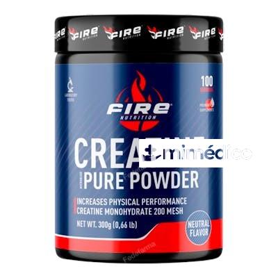 PURE CREATINE 300GR. FIRE NUTRITION