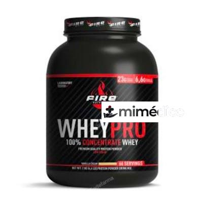 WHEYPRO CONCENTRATE VAINILLA 2KG. FIRE NUTRITION