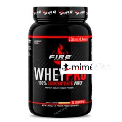 WHEYPRO CONCENTRATE VAINILLA 908GR. FIRE NUTRITION