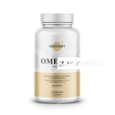 F-PHARM OMEGA 3 60PERLAS. FIRE NUTRITION