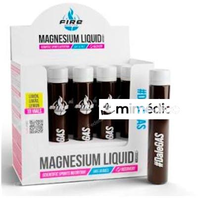 MAGNESIUM LIMON 10VIALES. FIRE NUTRITION
