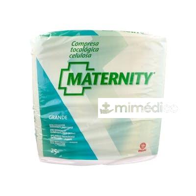 COMPRESA HIG INDAS MATERNITY CELULOS 25UN INDASEC