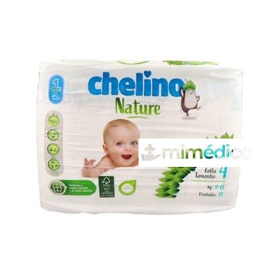 CHELINO PAÑAL INF NATURE T/4 9-15KG 34UN CHELINO