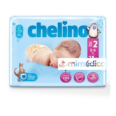 CHELINO PAÑAL INF  RECIEN NACIDO T 2 3-6KG 28UN CHELINO