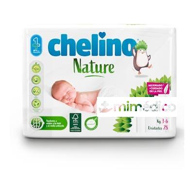 CHELINO PAÑAL INF NATURE T/2 3-6KG 28UN CHELINO