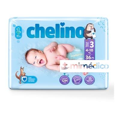 CHELINO PAÑAL INF TUMBADO T3 4-10KG 36UN CHELINO