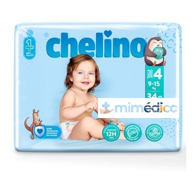CHELINO PAÑAL INF GATEO T4 9-15KG 34UN CHELINO