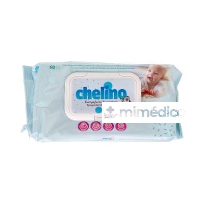 CHELINO TOALLITAS INF DERMO SENSITIVE 60UN CHELINO