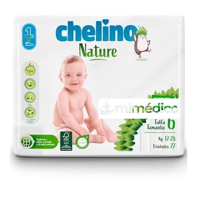 CHELINO PAÑAL INF NATURE T/6 17-28KG 27UN CHELINO