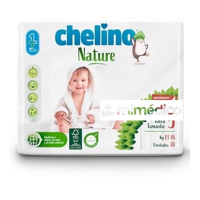 CHELINO PAÑAL INF NATURE T/5 13-18KG 30UN CHELINO