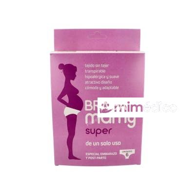 BRAGA MAMY SUPER TST EMBAR/POSTPARTO CAJA 6UN MAMY