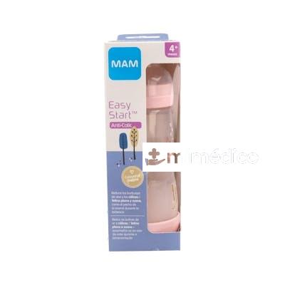BIBERON  ANTI-COLICO 320ML ROSA MAM